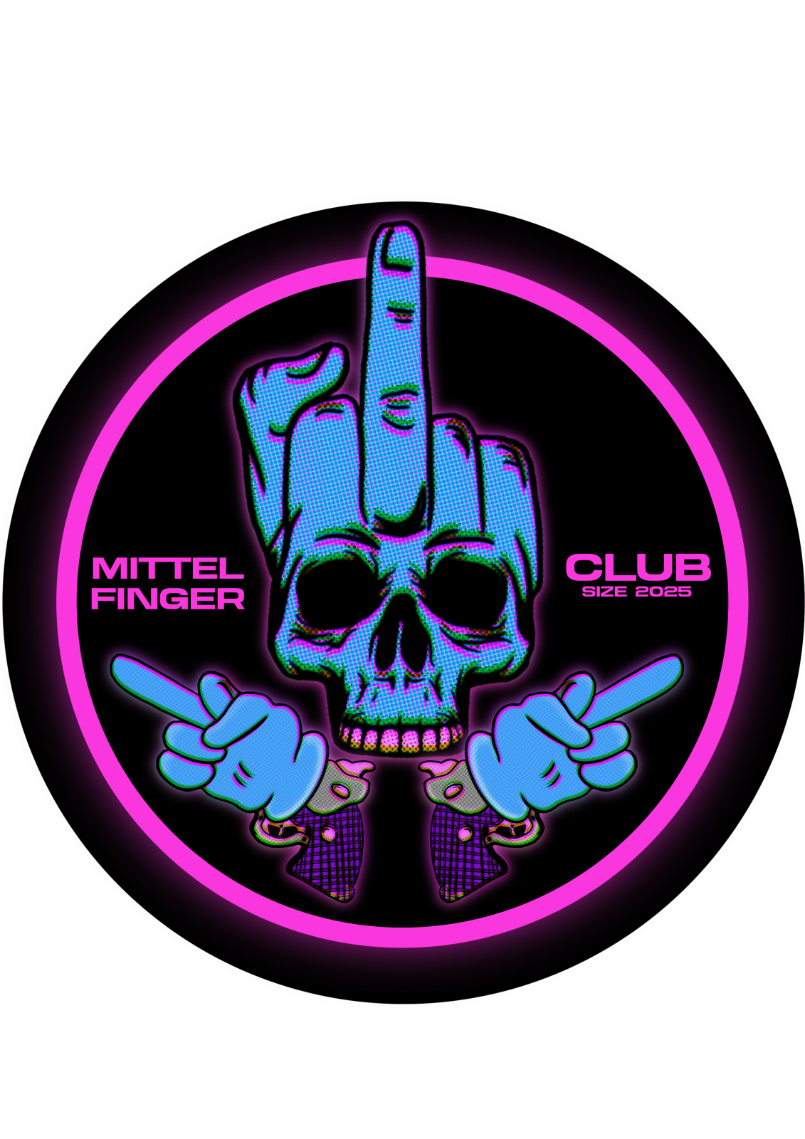 Mittelfinger Logo Club