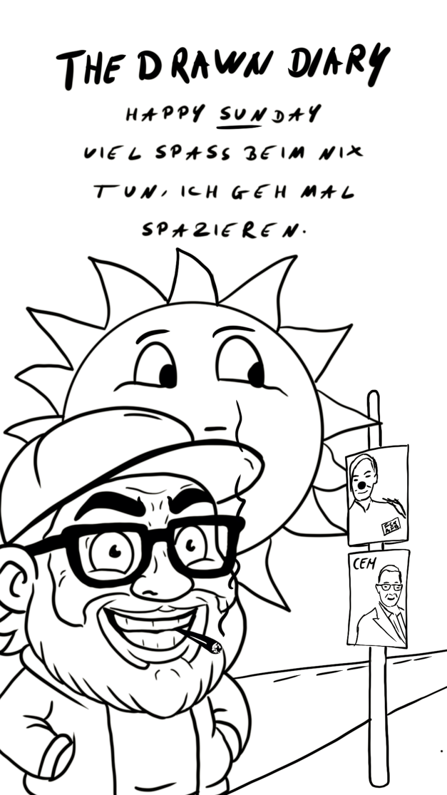the drawn diary